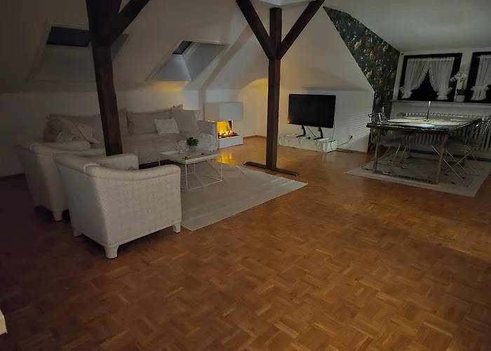 Exklusives 2 Zimmer Dachstudio Mit Kamin Perfekte Lage Fuer Phantasialand Und Koeln Messe Inkl Parkplatz Und Vollausstattung